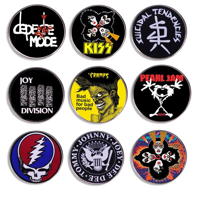 Audio Music Lollipop - Pop Rock Band Pin Mode Muziek