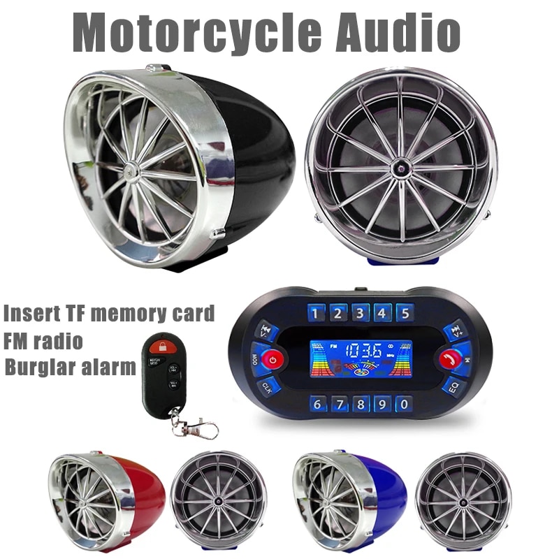 Audio Music App - Mt730 Motorfiets Bluetooth Speaker Versterker Output