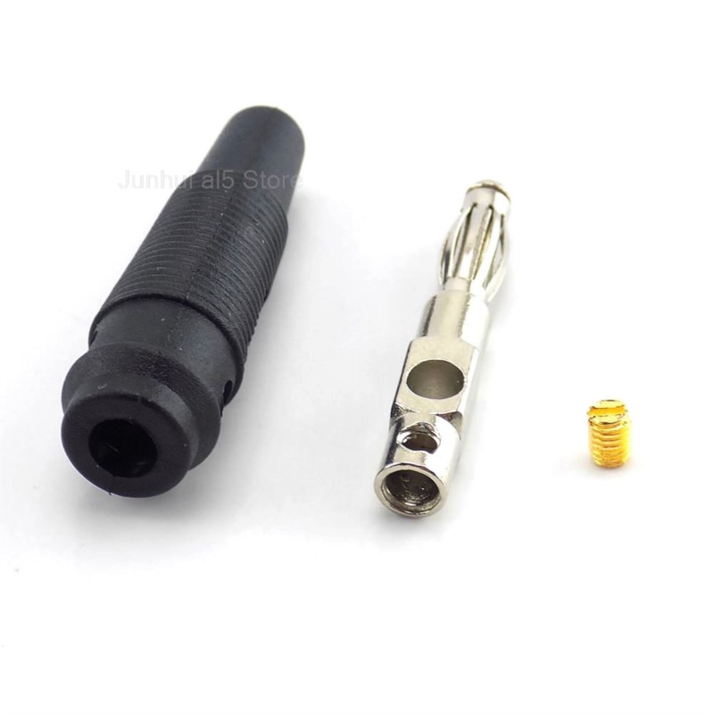 Audio X Music - 10 stks 4mm Banaanstekker Connector Soldeerloze