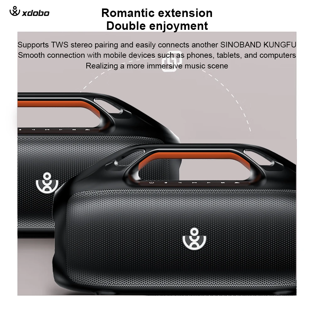 Audio X Music - 160W diepe bas draadloze Bluetooth-luidsprekers Krachtige