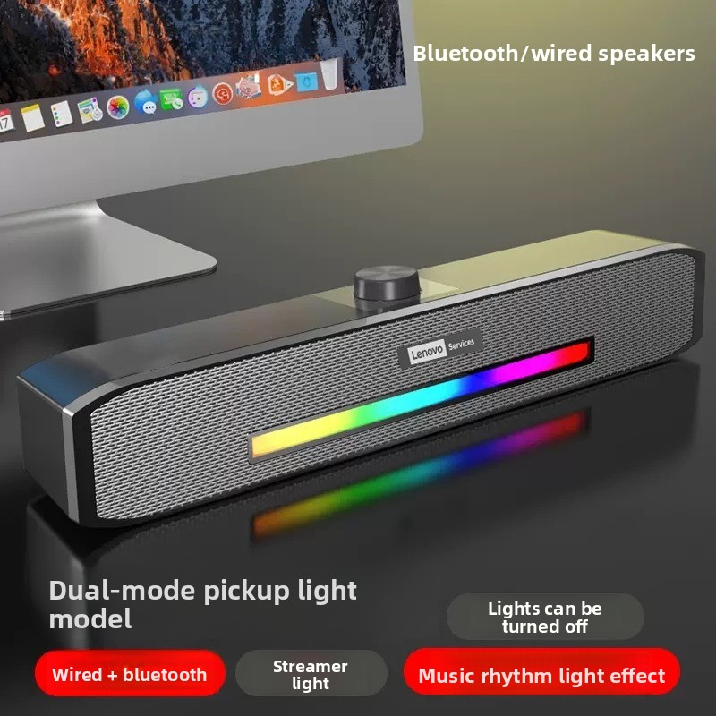 Audio X Music - Bedrade USB-luidspreker Bluetooth 5.0 Luidspreker Desktop