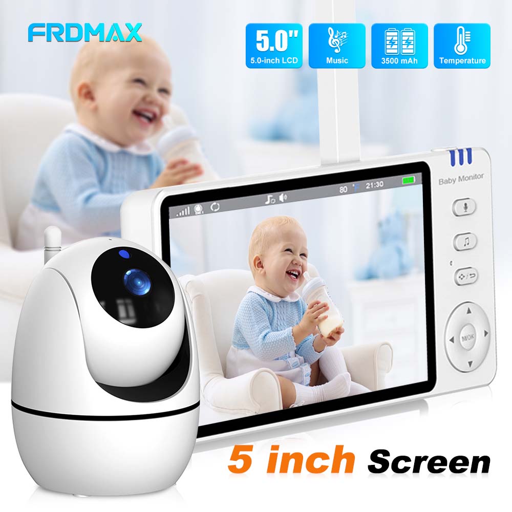 5 inch video-babyfoon, draadlo - Audio Music To Video recensie en prijs