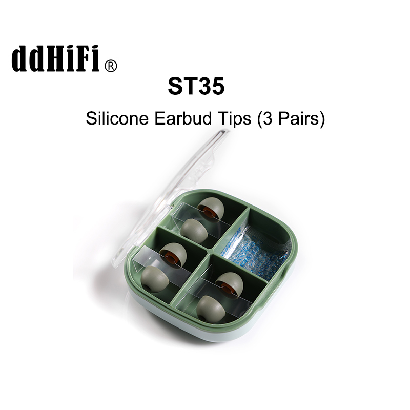 DD ddHiFi ST35 D-Tips Silicone - Audio Music App recensie en prijs