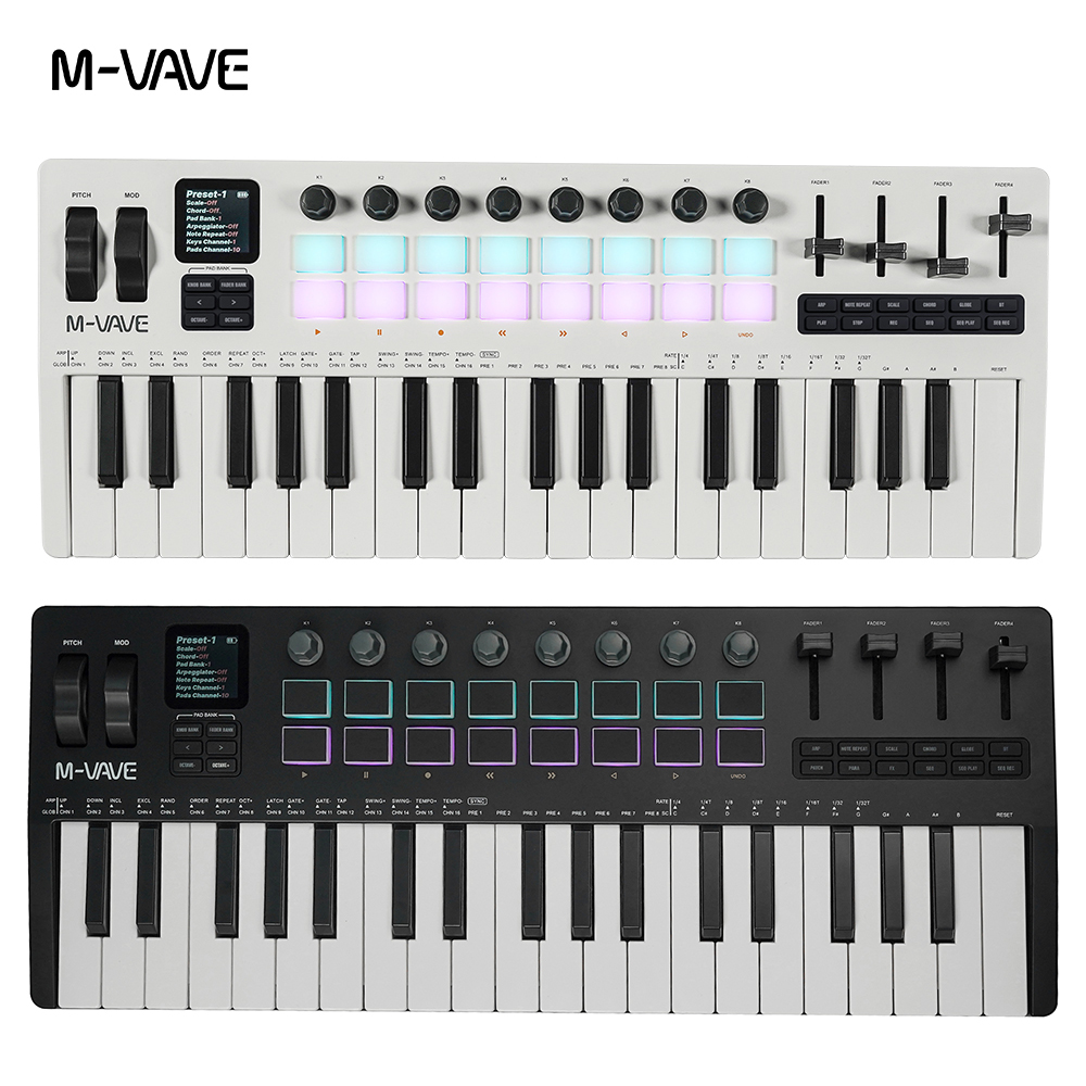 M-VAVE MIDI-keyboardcontroller - Midi Controller Pad recensie en prijs