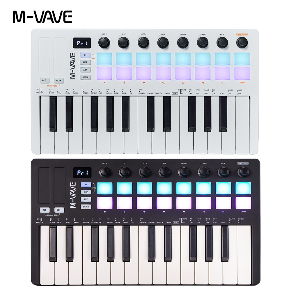 M-VAVE MIDI-keyboardcontroller - Midi Controller Pad recensie en prijs