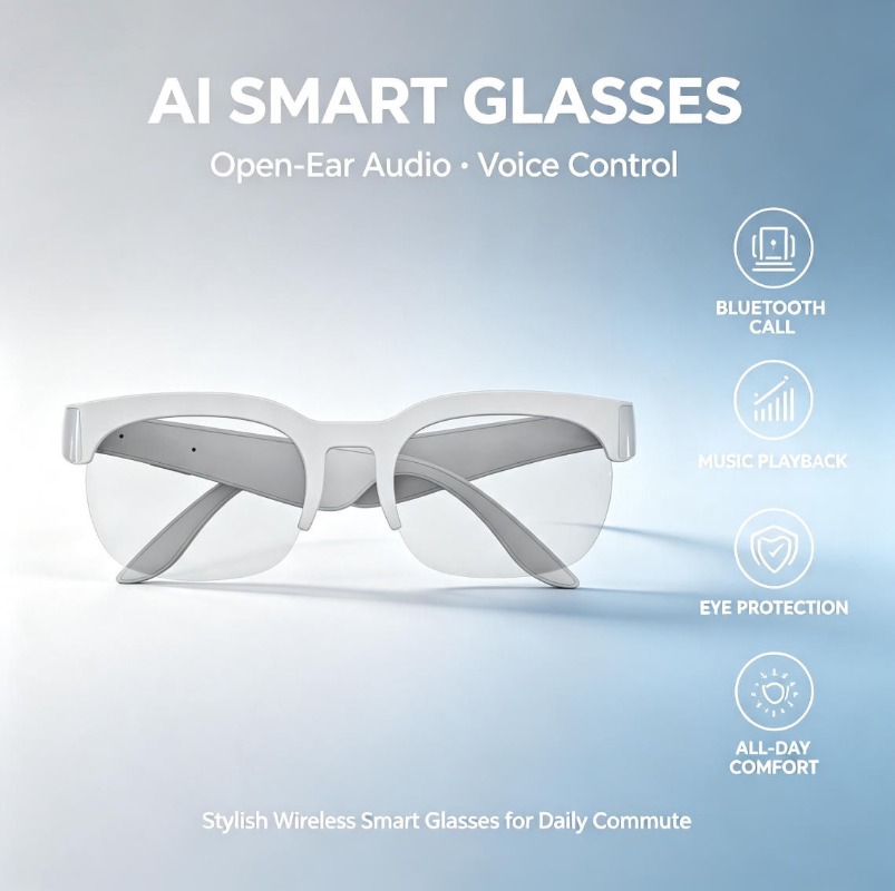 2026 Smart Audio Zonnebril Blu - Audio Music To Video recensie en prijs