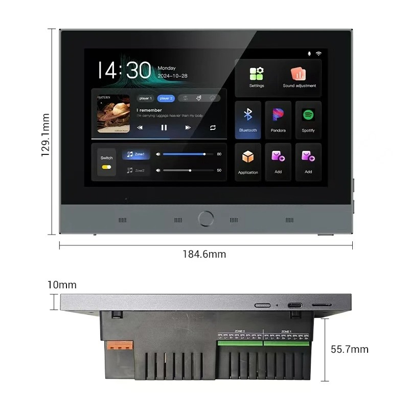 Touchscreen afstandsbediening  - Audio Music System For Home recensie en prijs