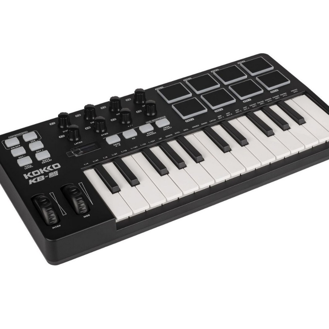 25-toetsen MIDI-controller key - Midi Controller Pad recensie en prijs