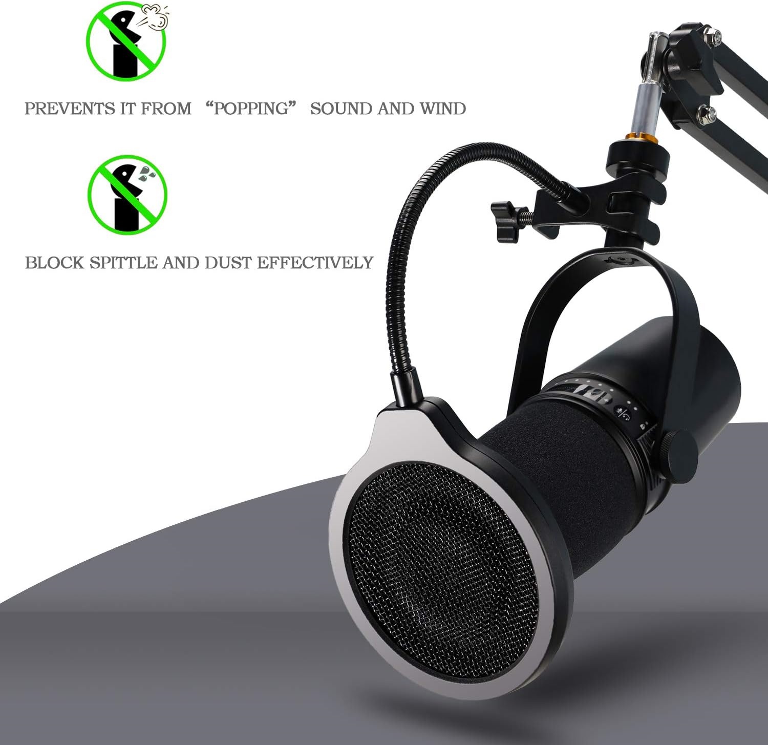 Shure MV7 Microfoon Popfilter  - Shure Mic Mv7 recensie en prijs