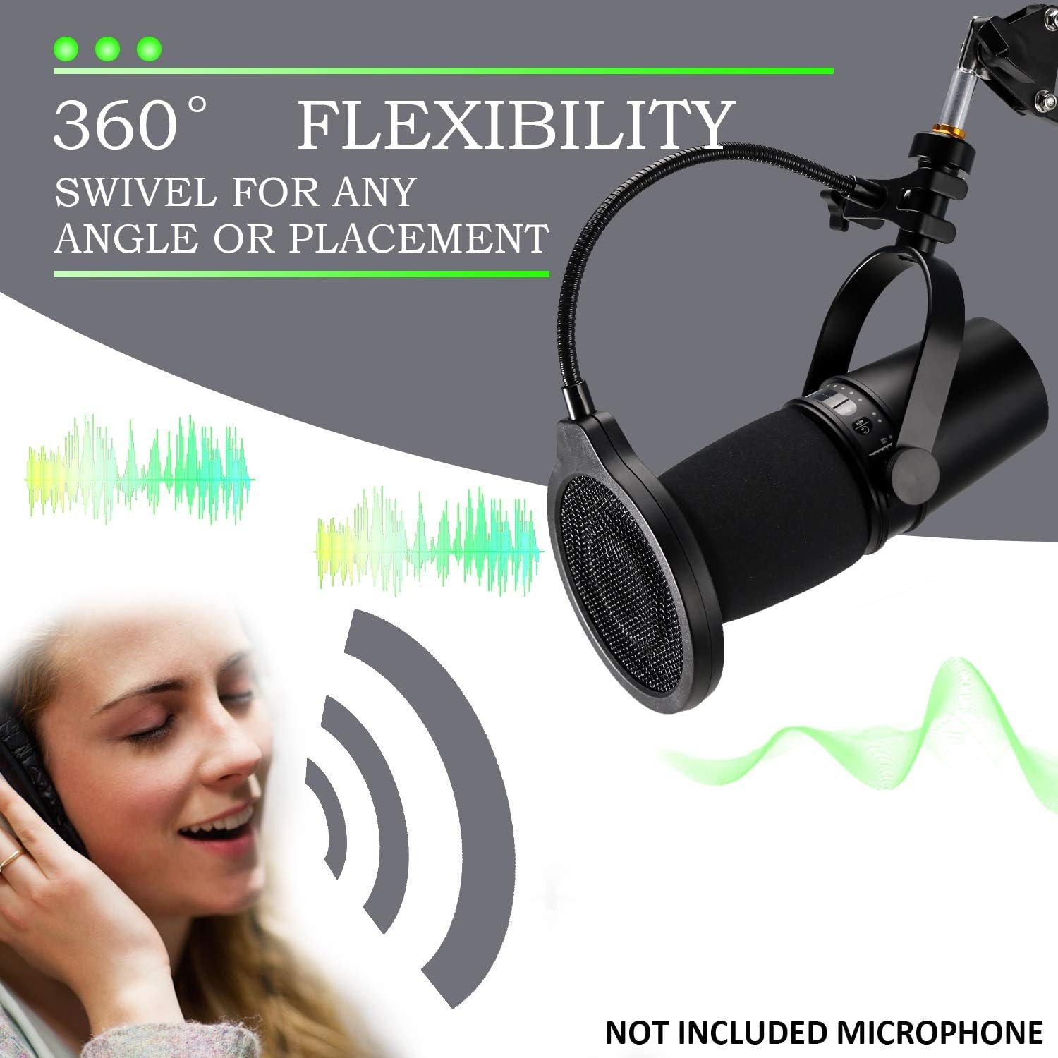 Shure MV7 Microfoon Popfilter  - Shure Mic Mv7 recensie en prijs