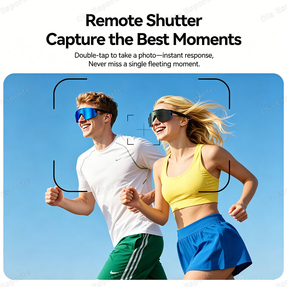 Fietsen Slimme bril Camera Blu - Audio Music To Video recensie en prijs
