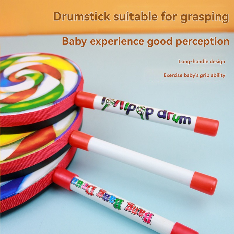 Educatieve handtrommel voor pe - Audio Music Lollipop recensie en prijs