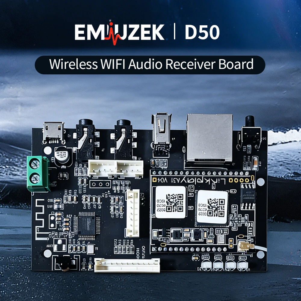 EMIUZEK D50 draadloze audio-on - Audio Music By recensie en prijs