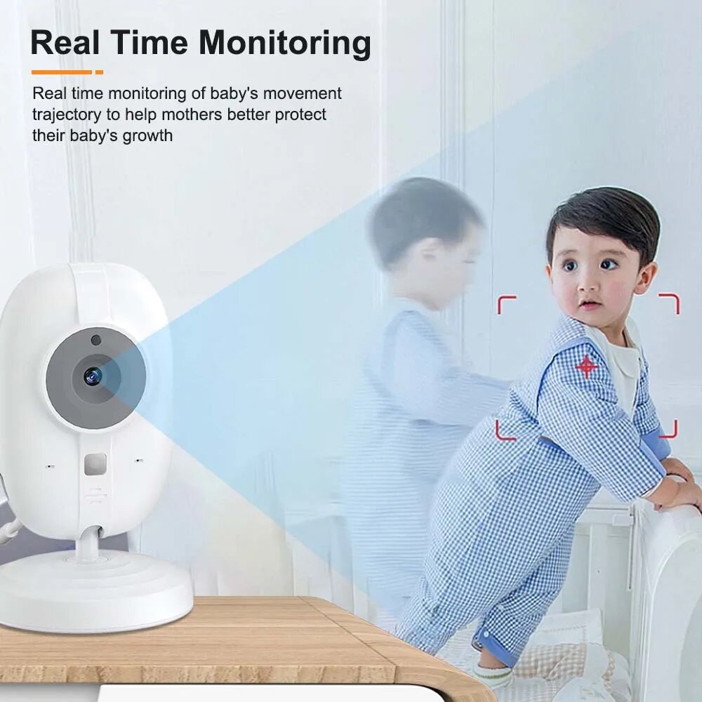 3.5 ''Video Babyfoon 2.4G Moed - Audio Music To Video recensie en prijs