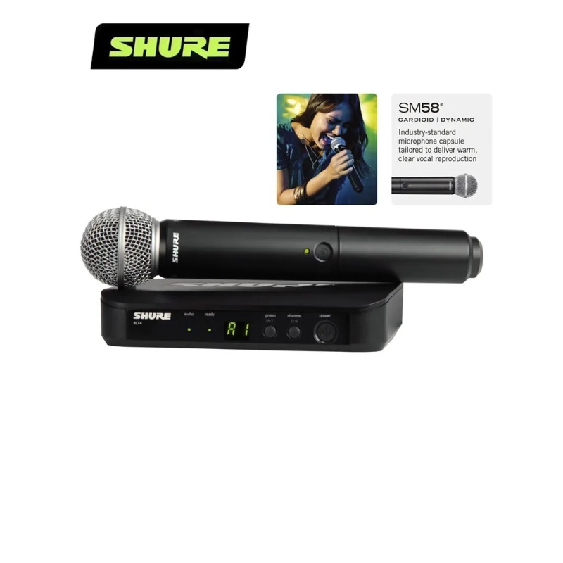 Shure BLX24 Draadloze Systeemm - Shure Mic Mv7 recensie en prijs