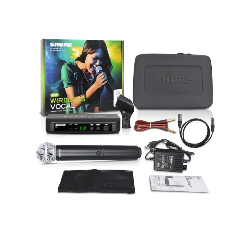 Shure BLX24 Draadloze Systeemm - Shure Mic Mv7 recensie en prijs