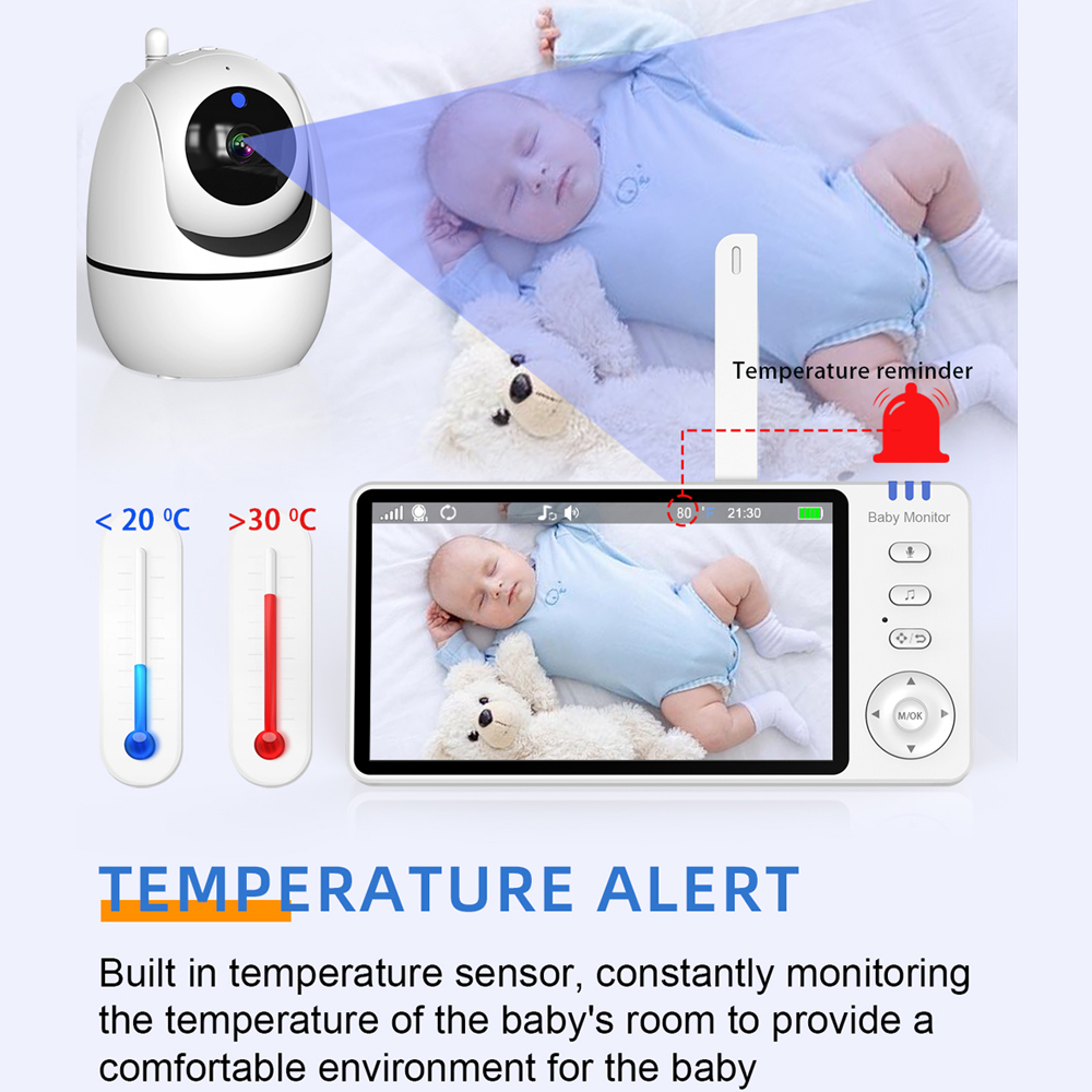 Video-babyfoon met camera en a - Audio Music To Video recensie en prijs