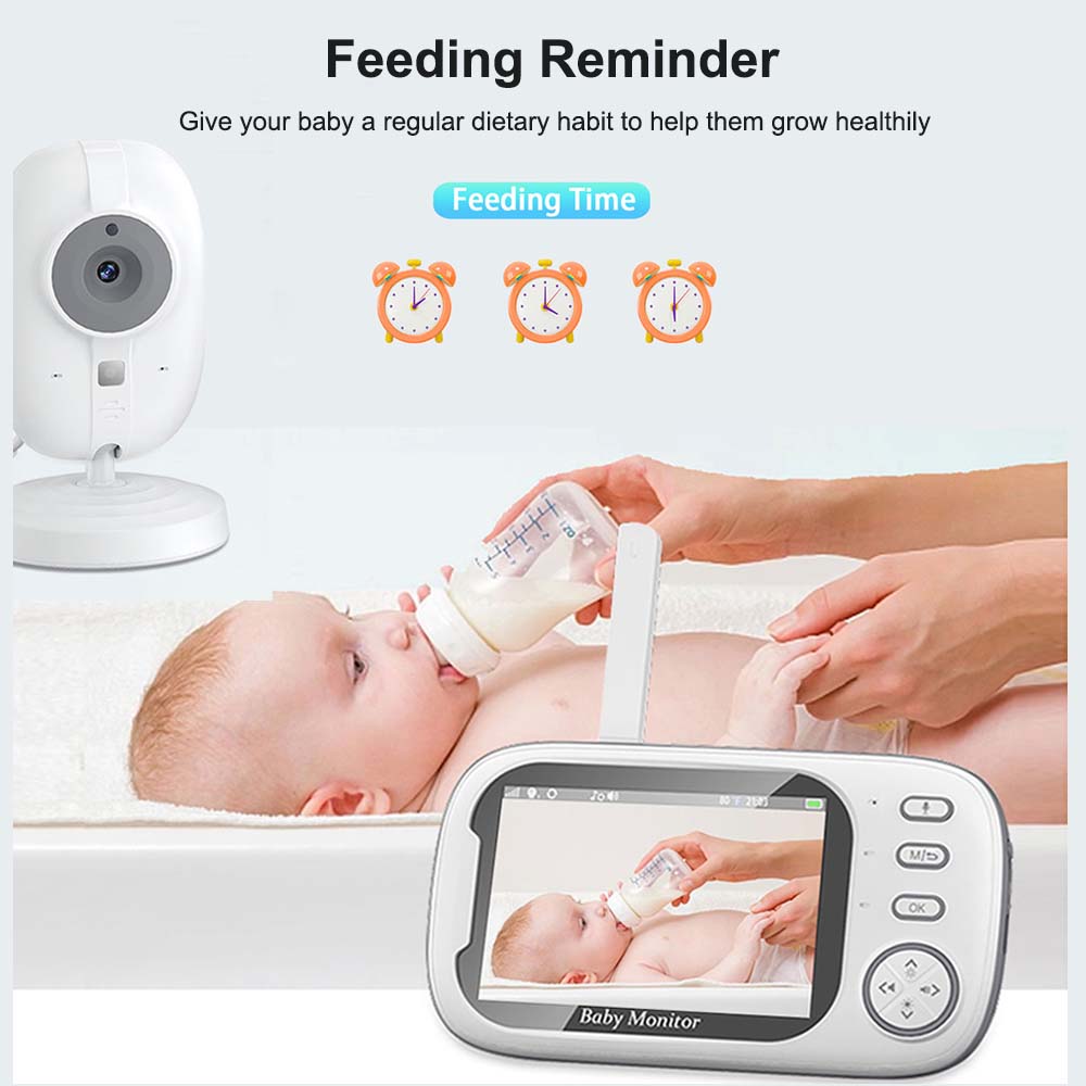 3.5'' Video Babyfoon 2.4G Moed - Audio Music To Video recensie en prijs