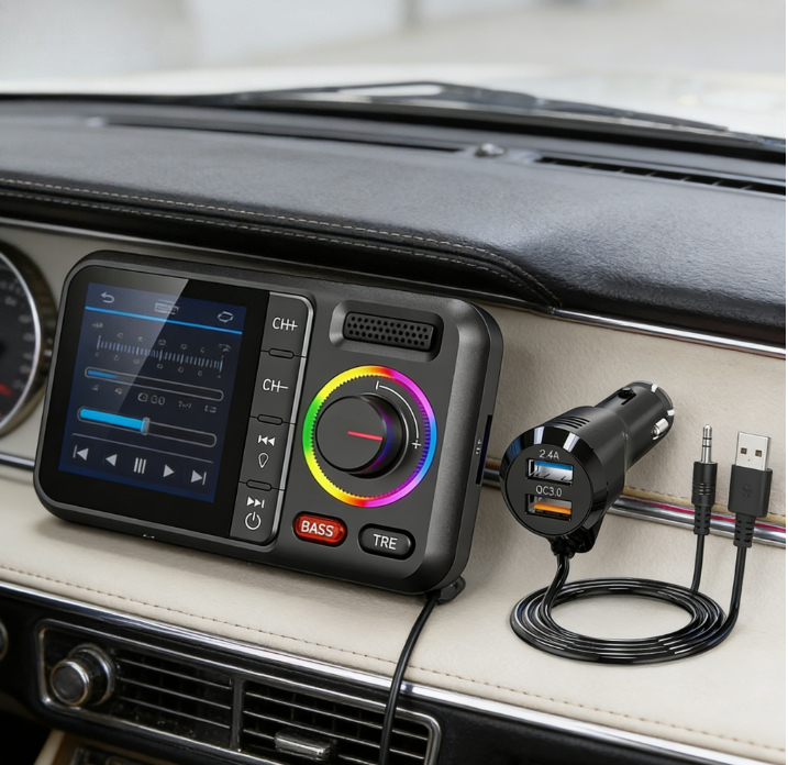 Draadloze FM-zender met groot  - Audio Music App recensie en prijs